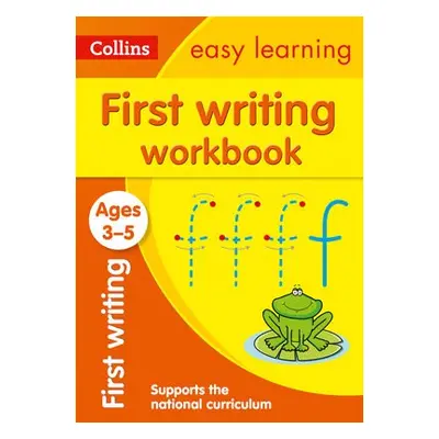 First Writing Workbook Ages 3-5 - Collins Easy Learning