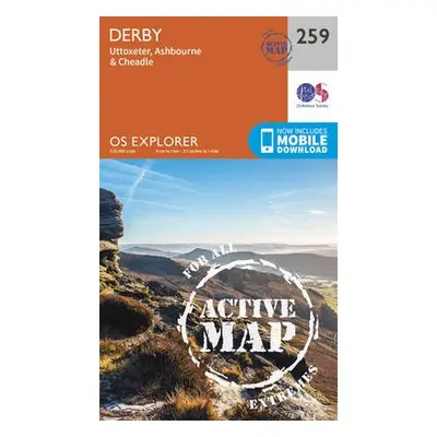 Derby, Uttoxeter, Ashbourne and Cheadle - Ordnance Survey