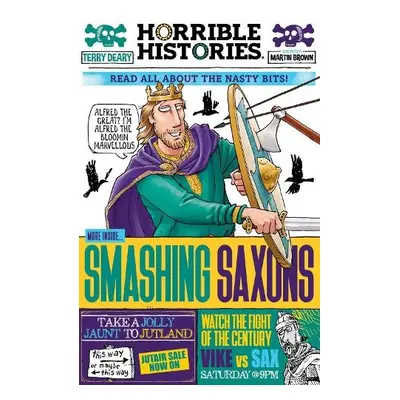 Smashing Saxons (newspaper edition) - Deary, Terry