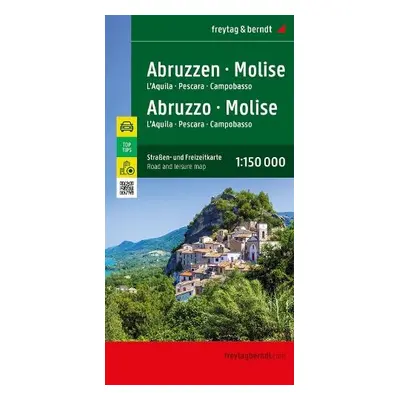 Abruzzo - Molise - Road and leisure map