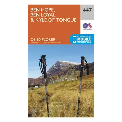 Ben Hope, Ben Loyal and Kyle of Tongue - Ordnance Survey