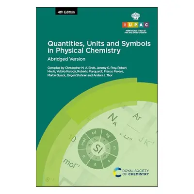 Quantities, Units and Symbols in Physical Chemistry