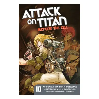 Attack On Titan: Before The Fall 10 - Shiki, Satoshi a Suzukaze, Ryo