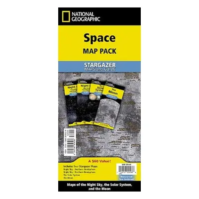 National Geographic Space (Stargazer Folded Map Pack Bundle) - National Geographic Maps