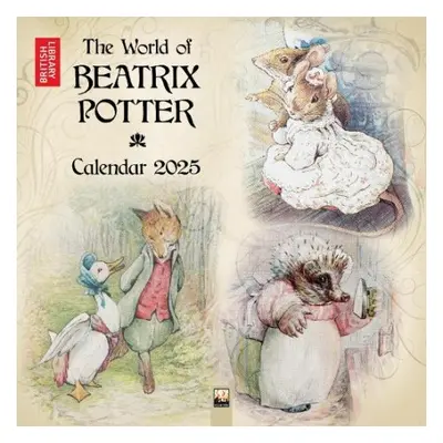 British Library: Beatrix Potter Wall Calendar 2025 (Art Calendar)