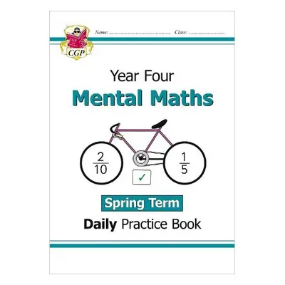 KS2 Mental Maths Year 4 Daily Practice Book: Spring Term - CGP Books