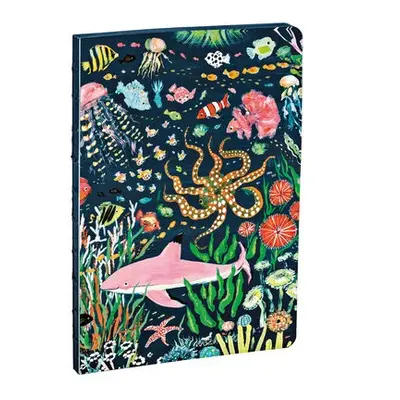 Pink Shark A5 Notebook - Howard, Allyn