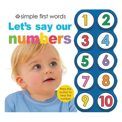 Simple First Words Let's Say Our Numbers - Priddy, Roger