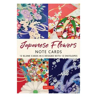 Japanese Flowers, 12 Note Cards