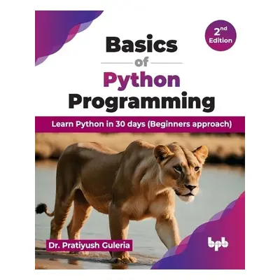 Basics of Python Programming - Guleria, Pratiyush