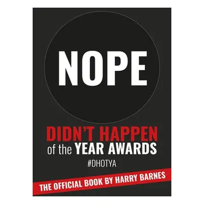 Didn't Happen of the Year Awards - The Official Book - Barnes, Harry