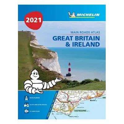 Great Britain a Ireland 2021 - Mains Roads Atlas (A4-Paperback) - Michelin