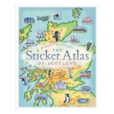 Sticker Atlas of Scotland - Blathwayt, Benedict