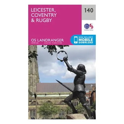 Leicester, Coventry a Rugby - Ordnance Survey