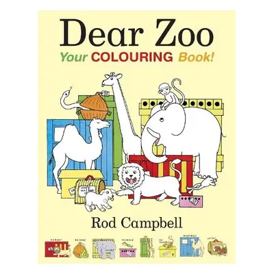 Dear Zoo: Your Colouring Book - Campbell, Rod