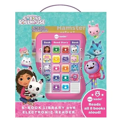 DreamWorks Gabby's Dollhouse: Me Reader 8-Book Library and Electronic Reader Sound Book Set - Pi