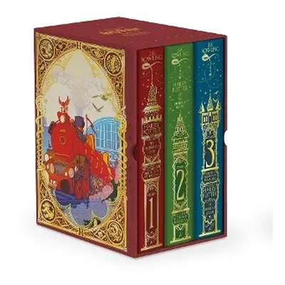 Harry Potter 1-3 Box Set: MinaLima Edition - Rowling, J.K.