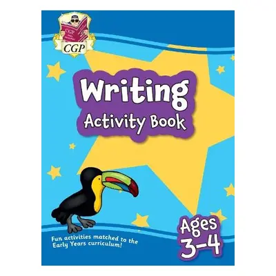 Writing Activity Book for Ages 3-4 (Preschool) - CGP Books