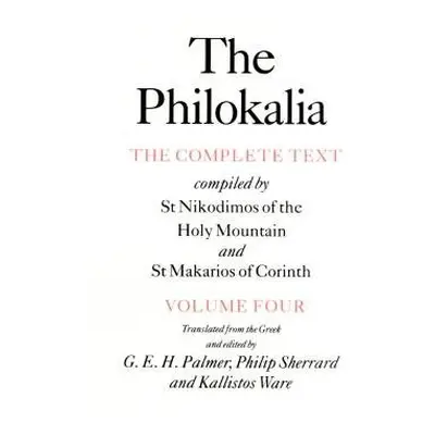 Philokalia Vol 4 - Palmer, G.E.H.