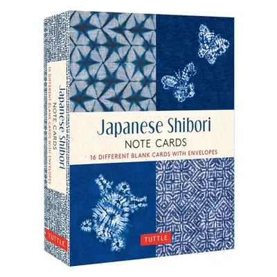 Japanese Shibori, 16 Note Cards