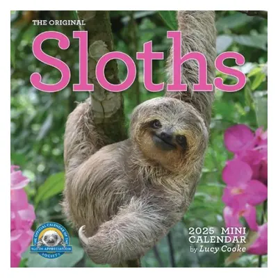 Original Sloths Mini Wall Calendar 2025 - Cooke, Lucy a Calendars, Workman