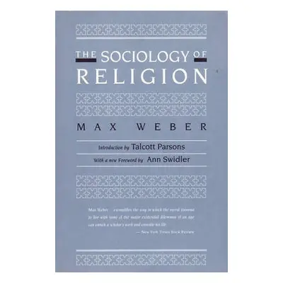 Sociology of Religion - Weber, Max