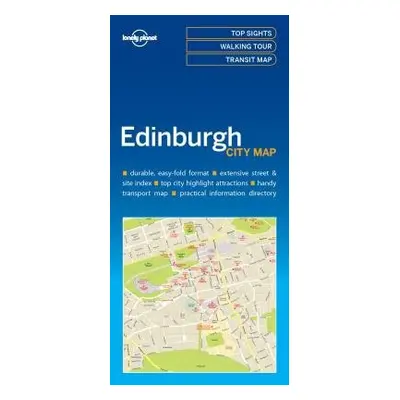 Lonely Planet Edinburgh City Map - Lonely Planet