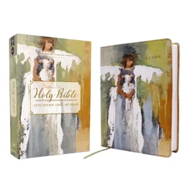 NRSVue, Holy Bible, Anne Neilson Angel Art Series, Leathersoft, Multi-Color, Comfort Print