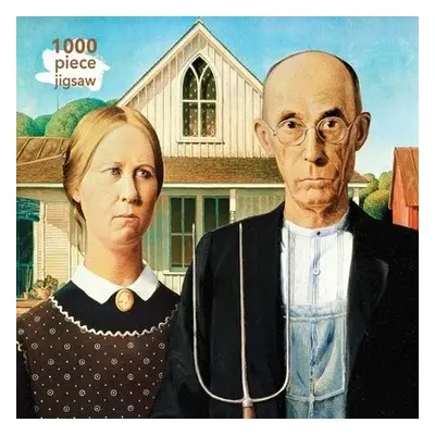 Adult Jigsaw Puzzle Grant Wood: American Gothic