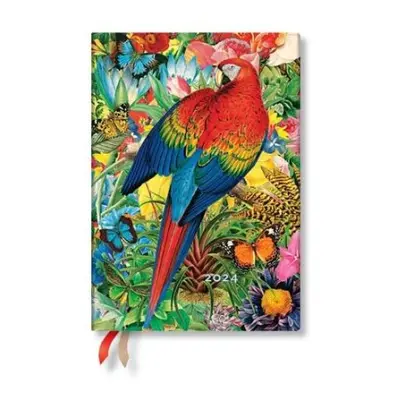 Tropical Garden (Nature Montages) Midi 12-month Dayplanner 2024 - Paperblanks