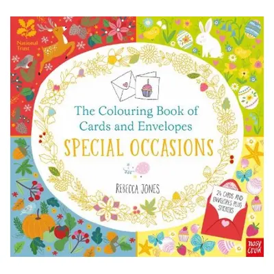 National Trust: The Colouring Book of Cards and Envelopes: Special Occasions - Nosy Crow Ltd