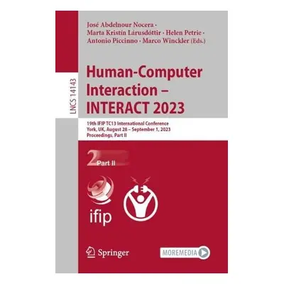 Human-Computer Interaction – INTERACT 2023