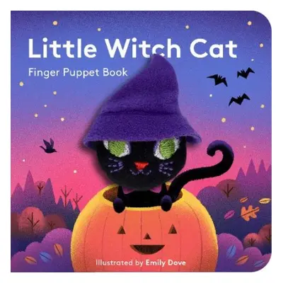 Little Witch Cat: Finger Puppet Book