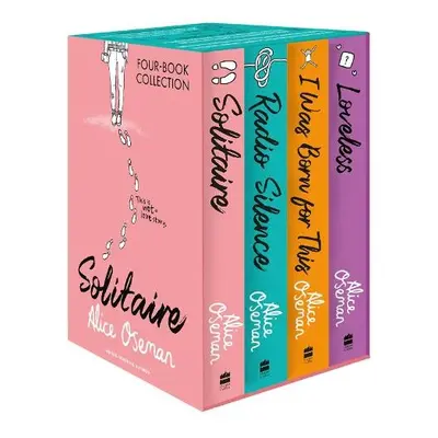 Alice Oseman Four-Book Collection Box Set (Solitaire, Radio Silence, I Was Born For This, Lovele