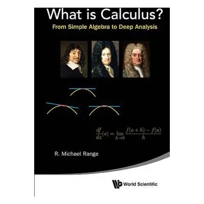 What Is Calculus?: From Simple Algebra To Deep Analysis - Range, R Michael (State Univ Of New Yo