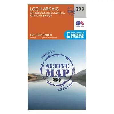 Loch Arkaig - Fort William and Corpach - Ordnance Survey