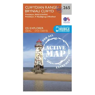 Clwydian Range, Prestatyn, Mold and Ruthin - Ordnance Survey