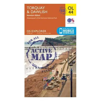 Torquay a Dawlish, Newton Abbot - Ordnance Survey