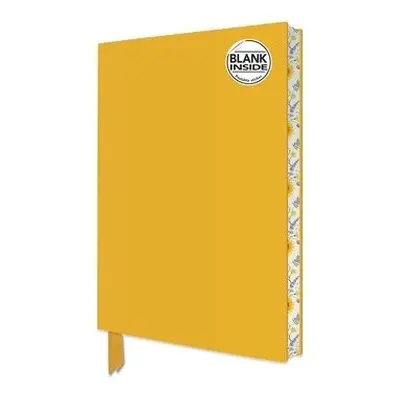 Sunny Yellow Blank Artisan Notebook (Flame Tree Journals)