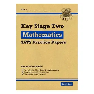 KS2 Maths SATS Practice Papers: Pack 1 - for the 2024 tests (with free Online Extras) - CGP Book