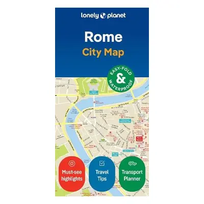 Lonely Planet Rome City Map - Lonely Planet