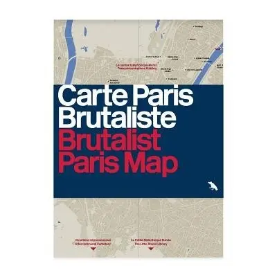 Brutalist Paris Map - Wilson, Robin