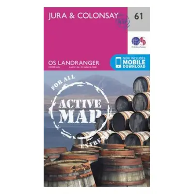 Jura a Colonsay - Ordnance Survey