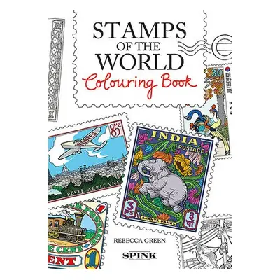 Stamps of the World Colouring Book - Green, Rebecca