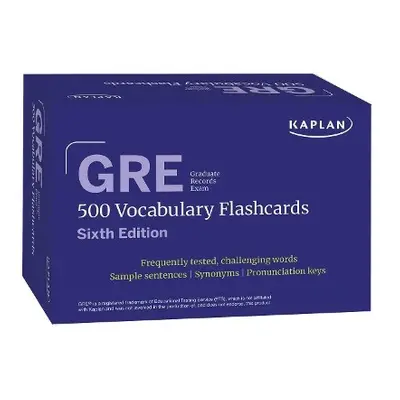 GRE Vocabulary Flashcards, Sixth Edition + Online Access to Review Your Cards, a Practice Test, 