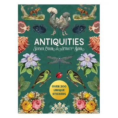 Antiquities Sticker, Color a Activity Book - Editors of Chartwell Books