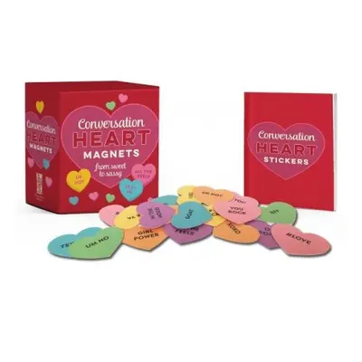 Conversation Heart Magnets - Press, Running