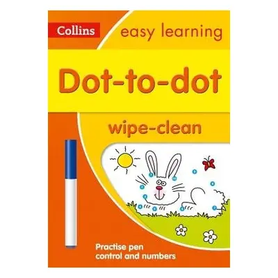 Dot-to-Dot Age 3-5 Wipe Clean Activity Book - Collins Easy Learning