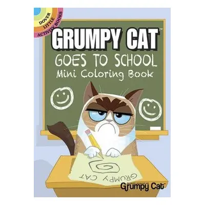 Grumpy Cat Goes to School Mini Coloring Book - Kurtz, John