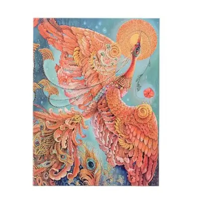 Firebird (Birds of Happiness) Ultra Unlined Hardback Journal (Elastic Band Closure) - Paperblank